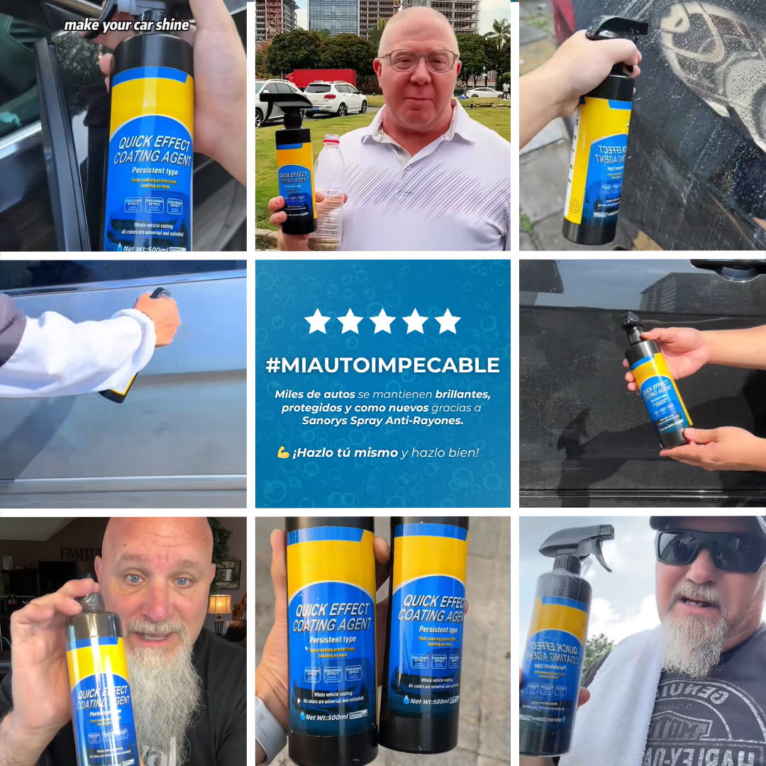 Sovana Car - Spray Anti-Rayones para Presumir de Coche nuevo al momento