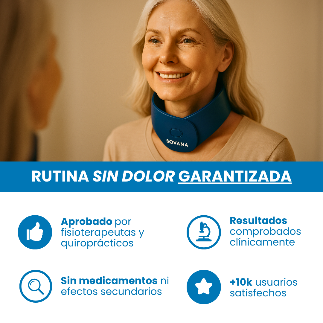 Sovana NeckRelief - Dispositivo de luz roja para cervicales