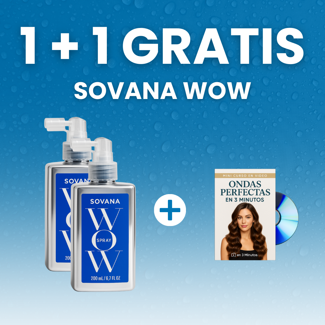 1+1 GRATIS |  Sovana WOW™ - Deja atrás tu frizz en 1 minuto