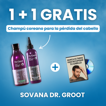 Sovana Dr. Groot- Champú coreano para la pérdida del cabello