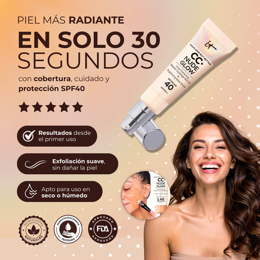 Base GlowFusion™ - Piel luminosa, protegida y unificada en un solo paso