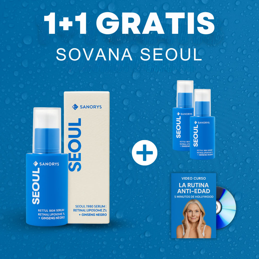 Sovana Seoul – Crema de retinol 7 días | LIBRO + SÉRUM HIDRALIFT GRATIS