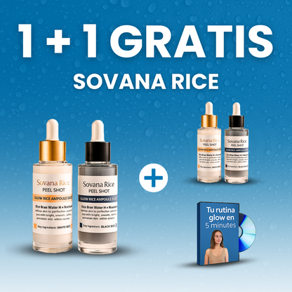 Sovana Rice - Exfoliante natural de arroz para una piel perfecta
