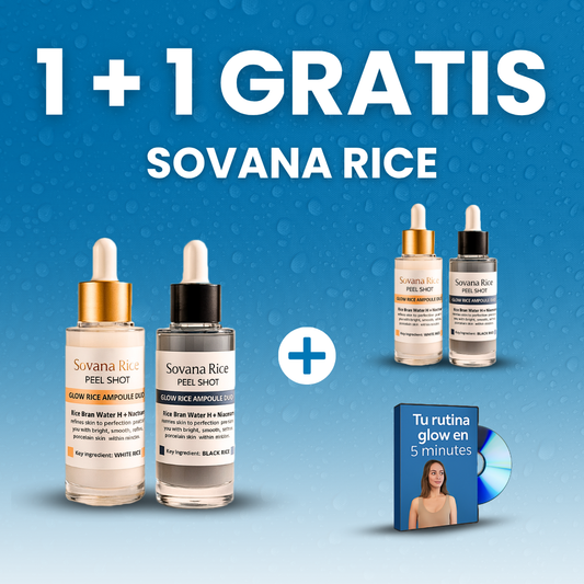 Sovana Rice - Exfoliante natural de arroz para una piel perfecta
