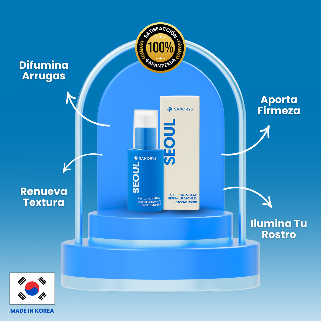 Sovana Seoul – Crema de retinol 7 días | LIBRO + SÉRUM HIDRALIFT GRATIS