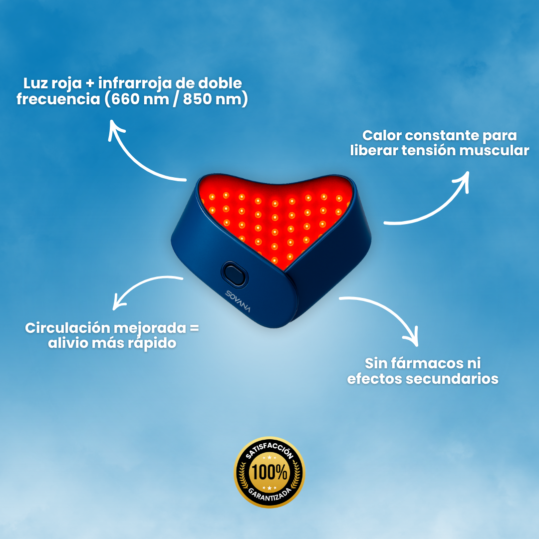 Sovana NeckRelief - Dispositivo de luz roja para cervicales