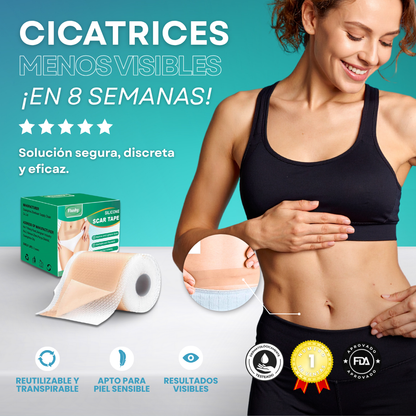 ScarTape - Tiras de silicona para hacer tus verrugas invisibles en segundos