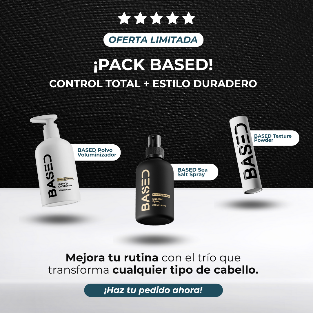 Based - Polvo Voluminizador Instantáneo para el pelo