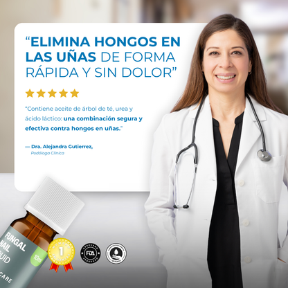 Sanorys Fung - Líquido para eliminar hongos de las uñas