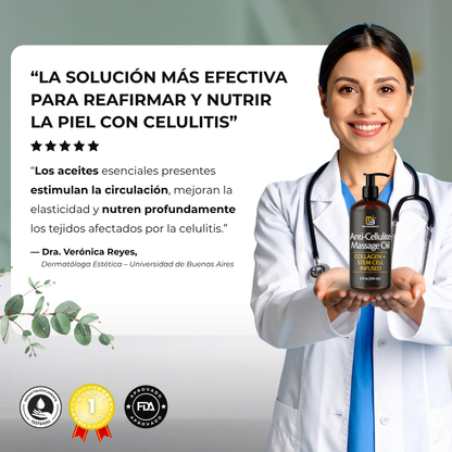 M3 - Aceite de colágeno para eliminar la celulitis por completo