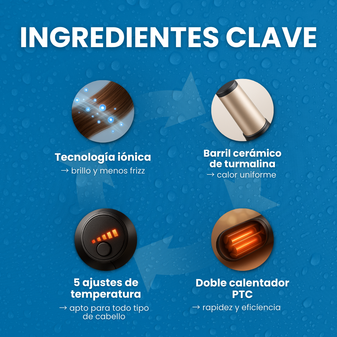 Sovana Waytalk - Rizadora electrica con tecnología iónica