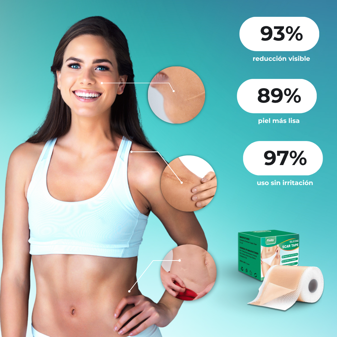 ScarTape - Tiras de silicona para hacer tus verrugas invisibles en segundos