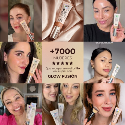 Base GlowFusion™ - Piel luminosa, protegida y unificada en un solo paso