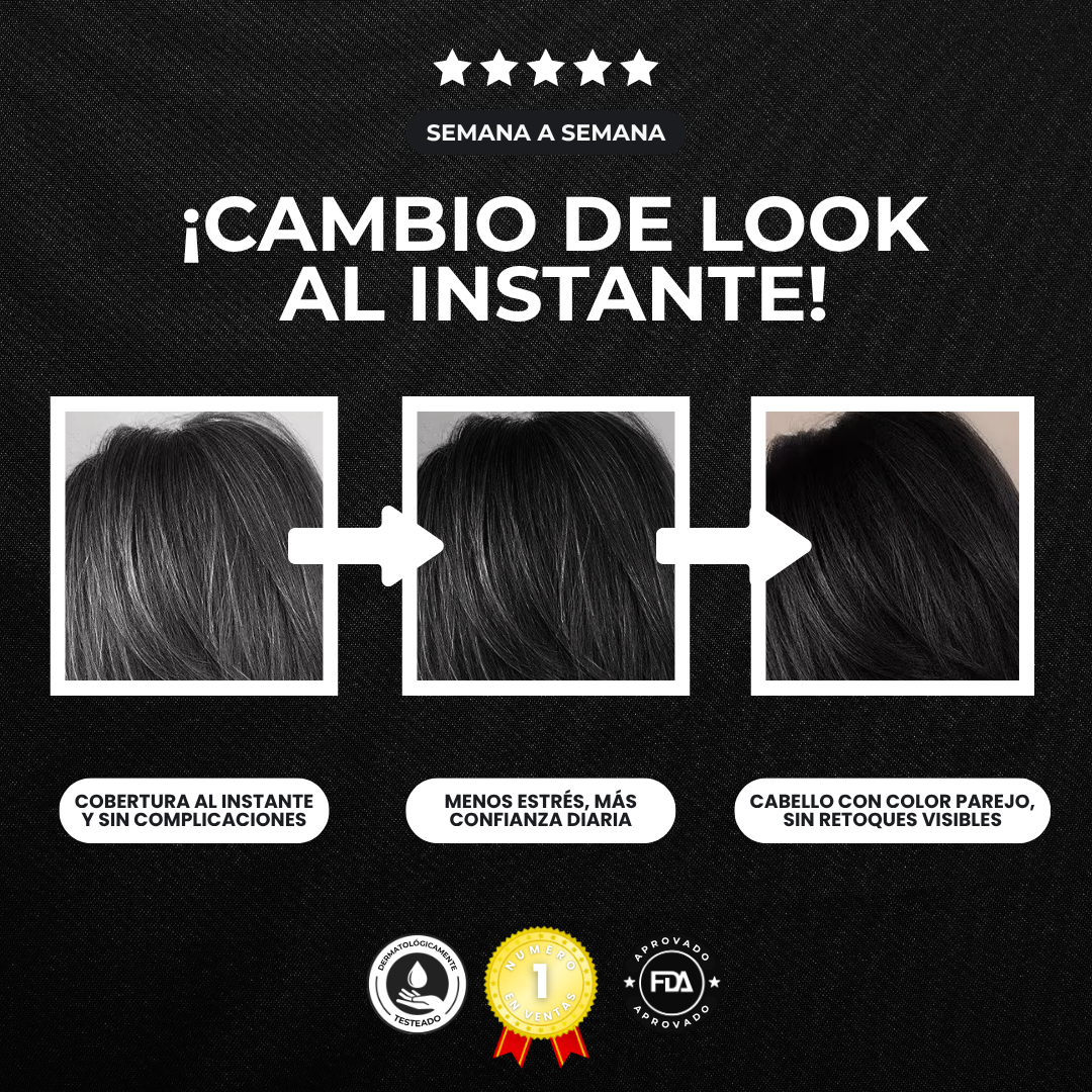 Bosuyo - Cepillo oscurecedor para que te despidas de tus canas en 1 minuto
