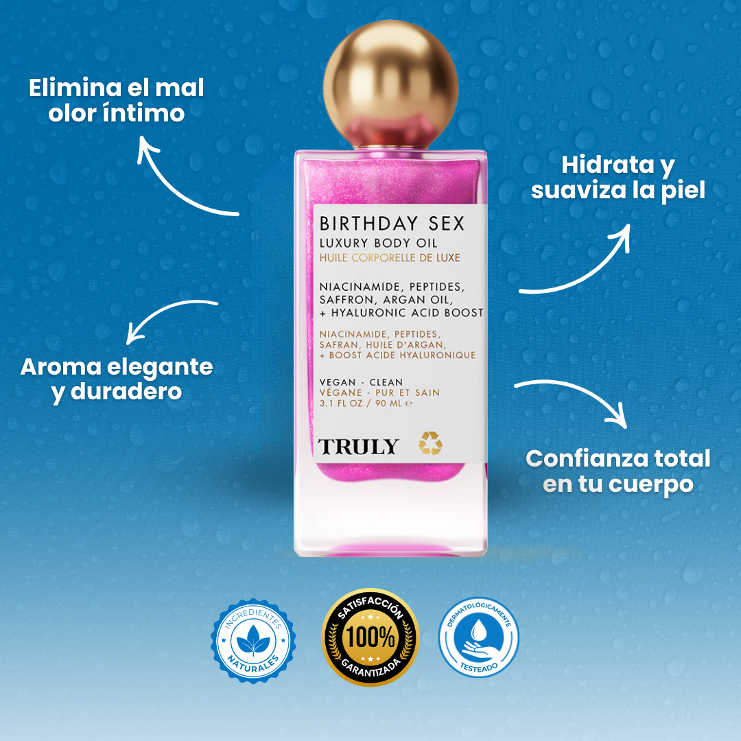 Sovana Birthday Sex - Aceite íntimo natural con feromonas